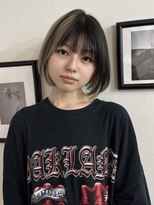 コハク(kohak)&nbsp;三毛猫カラーの外ハネミディアム