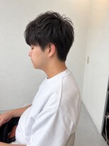 メンズカット バイ ソイクフ(メンズカット by SOY-KUFU)&nbsp;メンズマッシュニュアンスパーマ波巻きパーマ/東伏見