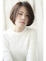 インコンプリート(In complete)&nbsp;ナチュラルな透明感でふんわりシースルーな最旬ボブ