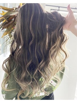 レディアル 大宮(REDEAL) 【REDEAL大宮】エアータッチバレイヤージュ[ハイライトメッシュ]