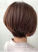 【Zina】セシルカットフリンジウェーブ×フォギーベージュ