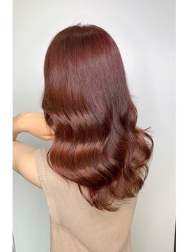 テイラー(Taylor) 【Taylor】大宮　大人かわいいミディアム×いちごピンク