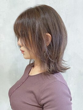 アイティー バイ アルバム 浦和店(IT by ALBUM) ウルフレイヤーグレージュ_クールショート_ba309662