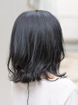 シロ(SiLO) ミディアムブラックグレー◇/髪質改善/天神大名/前髪