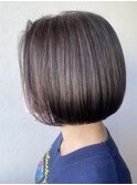 Hona hair ☆ 大人ボブ×ラベンダーグレージュ