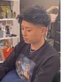 ツイスパショートマッシュアップバングスタイル！
