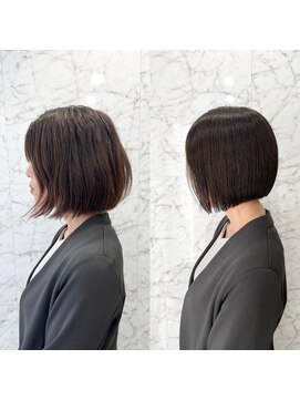 メモリーズ 銀座(Memories) 乾かしただけで気になるボリュームがなくなるショートヘア