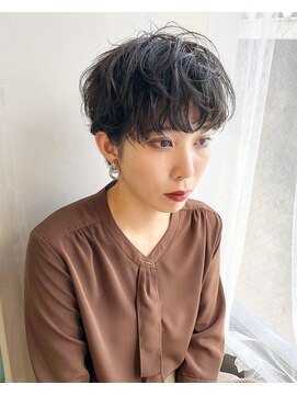 ルアン 上通り(ruen) 熊本　ショートカット　ruen   大人ショートパーマ