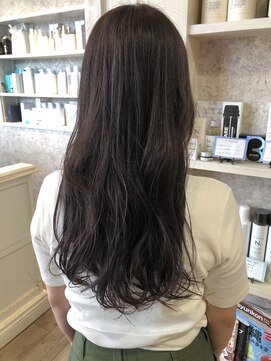 キャアリー(Caary) 福山美容室caary大人気イルミナカラー パープルグレージュ