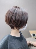 ナチュラルショートボブ