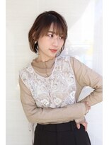 オーロ(ORO)&nbsp;20代30代40代50代ダークグレーショートボブ