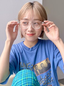 ディッセンバー 渋谷(December) ベージュ/ボブ/ダブルカラー/学割U24