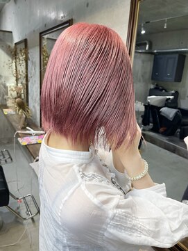 ダンク(DUNK) レイヤーボブ×ラベンダーピンク