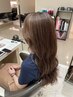 【新規】カット＋ケアカラー＋オージュアトリートメント　￥11000