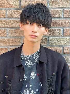 アーリー(Ali'i) ソフトツイストパーマ束感マッシュウルフ無造作パーマ