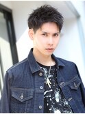 アップバングショート