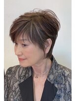 キーポイント(K Point)&nbsp;ハイライト／白髪ばかし/ケアブリーチ/大人ショート