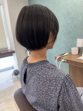 アッシュ 下北沢店(Ash) 襟足ギリギリショートボブ