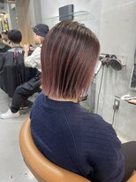 レックス 中野(rex)&nbsp;切りっぱなしボブ　バレイヤージュ
