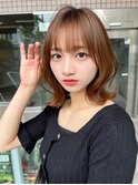 大人可愛いくびれヘアミディアム小顔カット/原宿/表参道