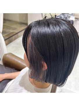 フレーム へアアンドトリートメント 天王寺北口店(FRAME) チラ見えインナーカラー