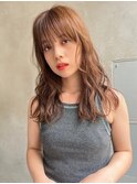 【Lloyd 大宮】ナチュラルブラウン×ミックス巻き