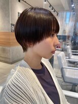 バサ 花小金井店(BASSA)&nbsp;ショートカット×ひし形ショートボブ×前髪あり20代30代40代　a