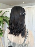 【倉敷/中島/Luana.】ハーフアップ