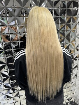 ラブスタシー 京都河原町店(lovestasy) シールエクステ/ブロンド/髪質改善