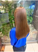 髪質改善零秒女神×ブリーチ無しハイトーンカラー