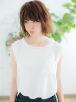 プリモア サロン ハナレ 綾瀬(primoA salon HANARE)&nbsp;綾瀬/髪質改善/ベージュピンク!大人シャギーボブパーマj