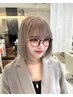 【中嶋指名限定】全頭ブリーチ+イルミナカラー+整えカット￥24200⇒￥22000