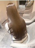 韓国顔まわりレイヤーカット髪質改善透明感カラー20代30代40代