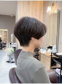ハンサムショート/ワンカールパーマ