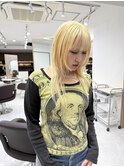 【sakina指名】ブロンドヘア/ブリーチカラー/ハイトーン