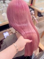 ネオリーブ クーロ(Neolive curro)&nbsp;ダブルカラー×ハイトーンピンク♪美髪/イメチェン