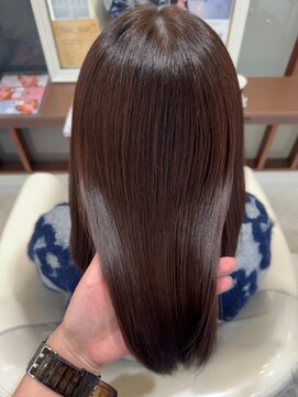 アンジュ 篠ノ井店(ange) 20代30代40代50代髪質改善カラー