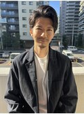 20代30代40代大人メンズパーマ/アップバング/ニュアンスパーマ