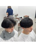 横浜曲がる縮毛矯正/マッシュ/ツーブロック/石川町／元町/
