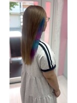 シャルティア 岩国(SHALLTIA)&nbsp;ハイトーン/デザインカラー/インナーカラー/個性的/ベージュ