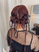 シュエット(Chouette)&nbsp;ツインお団子アレンジ