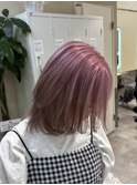 ルーツカラー/ブリーチ/ピンク