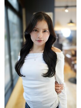 ネオリーブ ジューク 日吉店(Neolive JuQ) 小顔レイヤー黒髪/暗髪カラー/20代30代40代/日吉/髪質改善