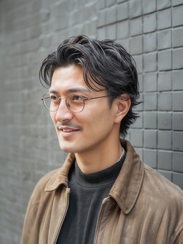 《カット+ナチュラルパーマ\6600》スタイリングが苦手でも簡単にカジュアルおしゃれに[秋葉原/秋葉原駅]