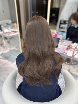 ロンドルピナス 小倉(Lond Lupinus) 黒髪カタログ/オリーブグレー/ココアベージュ/小顔に見せるヘア