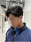 センターパート/ニュアンスパーマ/メンズパーマ/メンズカット