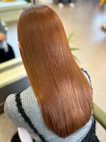 マップデザイン(map design)&nbsp;ハイトーン ベージュカラー 髪質改善ストレート 縮毛矯正 20代