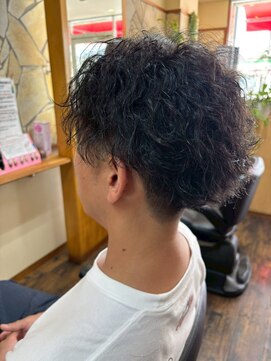 ヘア サロン ハラダ 笠寺店(Harada) メンズ/ツイストスパイラルパーマ/ツーブロック