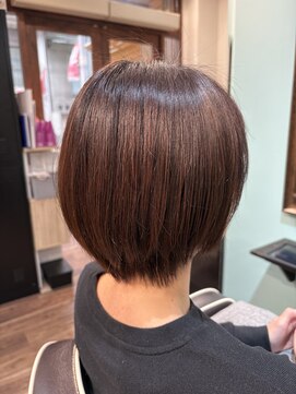 フラワー 六甲道(flower) コンパクトショートボブ