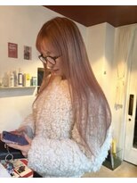 チクロ(ticro)&nbsp;【チクロ】ピンキーベージュ/ハイトーンロング